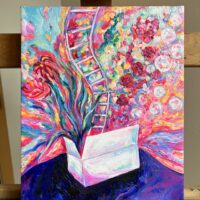 "I Like Beauty That You Can't Explain" original painting