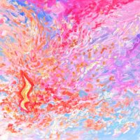 "Rest" original painting (revamped)