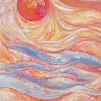 "Dance of Sun and Air" original painting