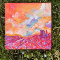 "Composing as We Go (study)" original painting