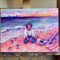 "Hey You" original painting