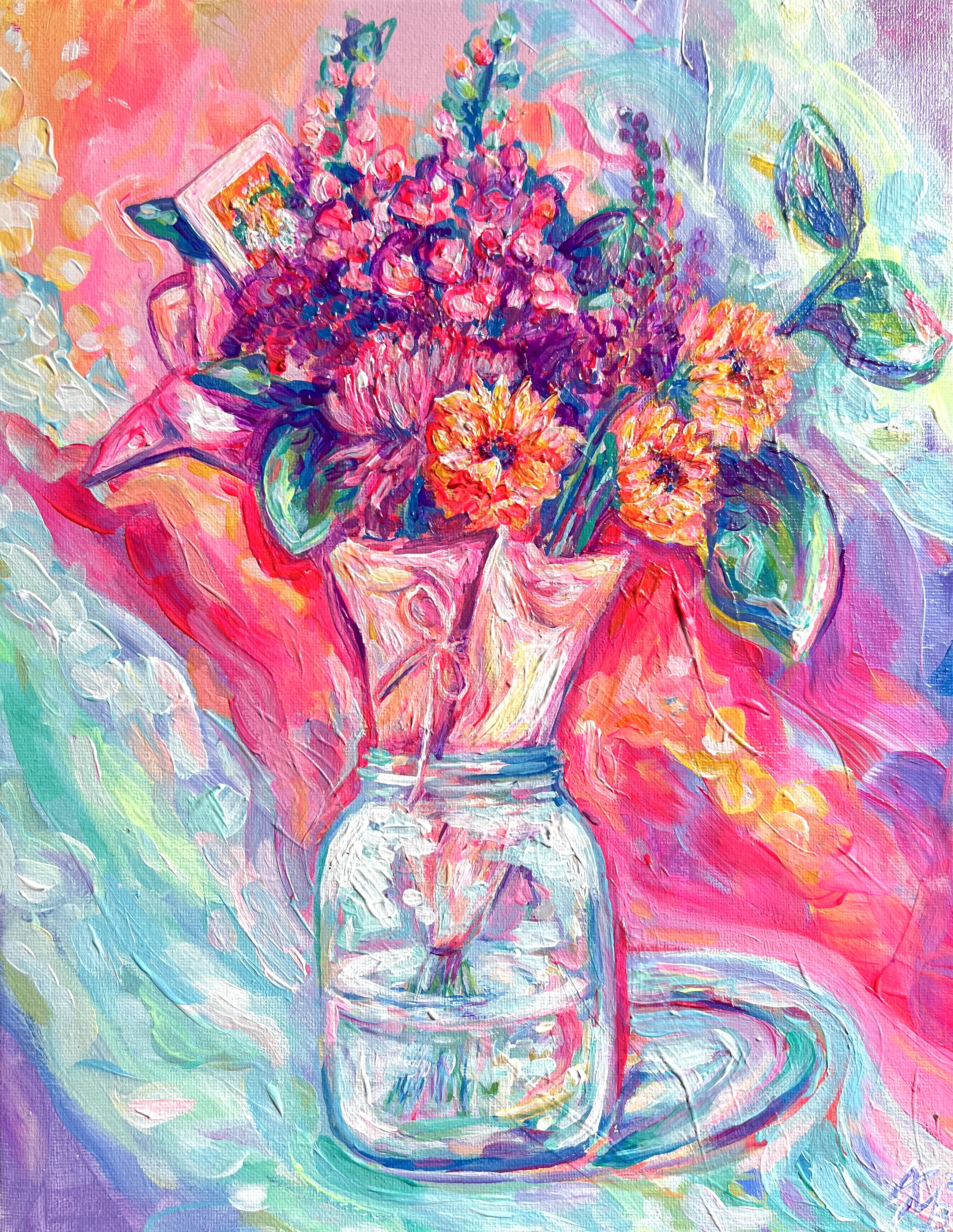 "Creatress" original painting