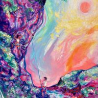 I'm With You" original painting