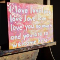 "Seen 2" original painting