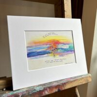 "Great Mystery" 5x7 print with 8x10 mat