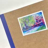 "Hello Again, Boston" sticker