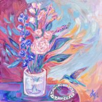"Happy Wednesday 4" original painting
